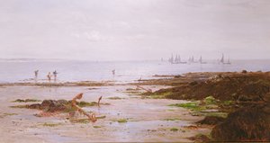 Pêcheurs de crevettes en Cornouailles
